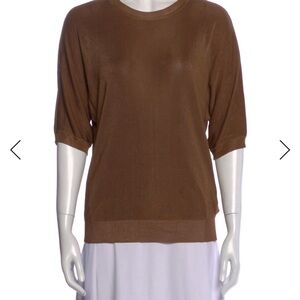 MaxMara Chocolate Brown t-shirt